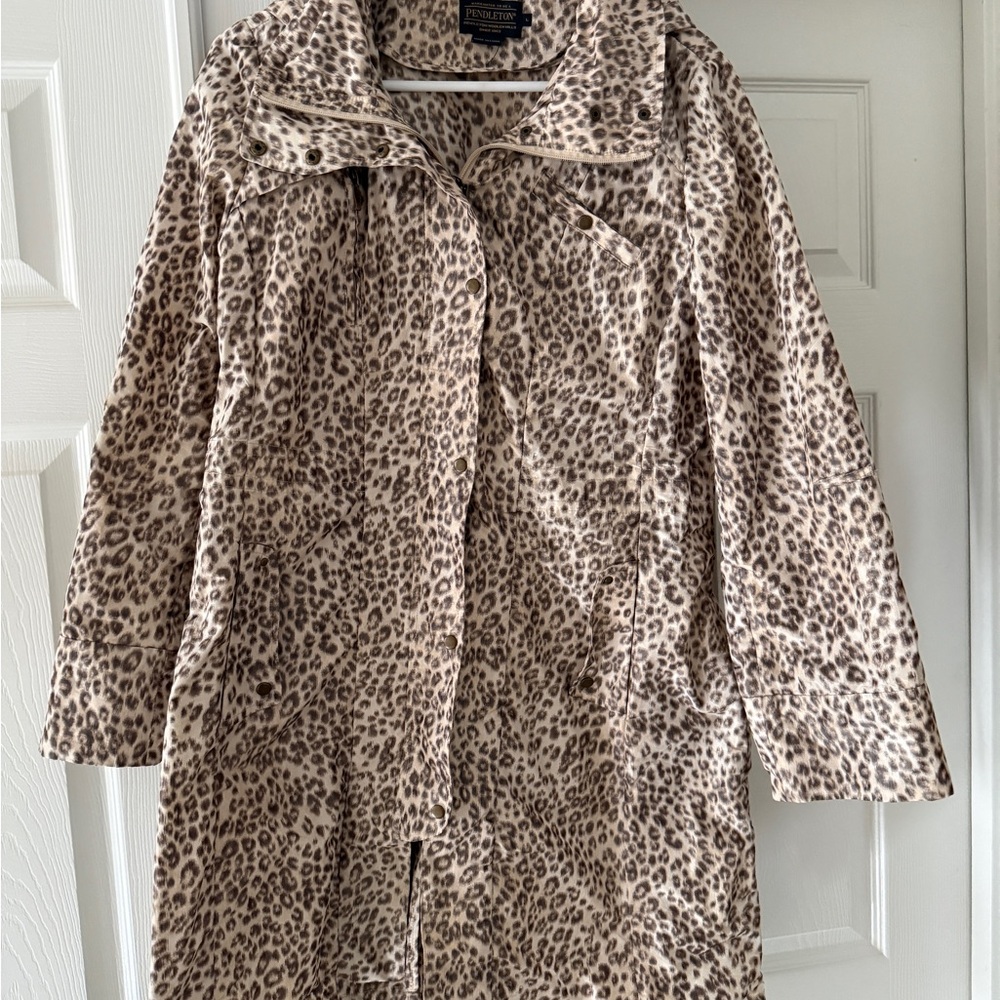 Pendleton Leopard Print Women's Rain Jacket